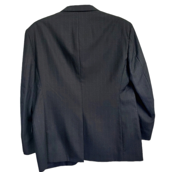 Towncraft Men's Suit Jacket & Pant Set Pinstripe - Picture 3 of 15